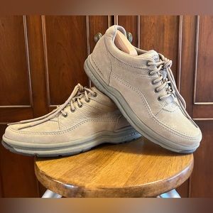10.5WIDE Rockport Men's WorldTourClassic Sand Nubuck/Suede ProWalker NWOT NWT13